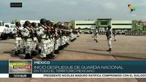 México: Guardia Nacional se despliega paulatinamente en todo el país