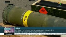 Siria asegura que Israel busca prolongar guerra terrorista en el país