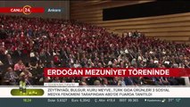 Başkan Erdoğan mezuniyet töreninde