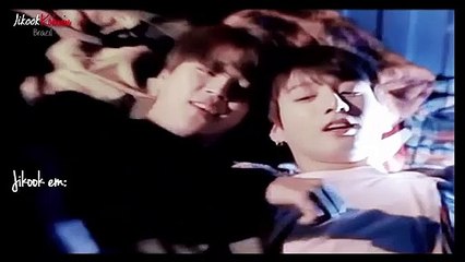 Jikook em: Ele me abraça para dormir