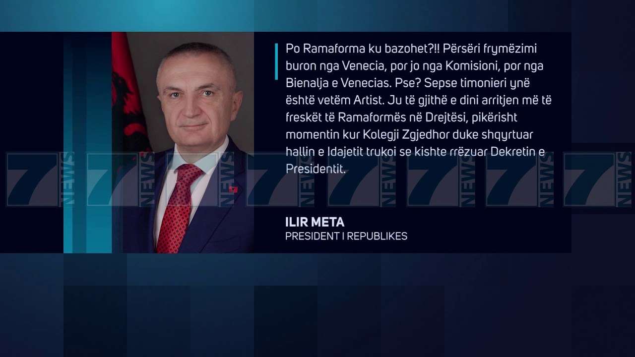 META SULMON REFORMEN NE DREJTESI, REAGON QEVERIA - News, Lajme - Kanali 7