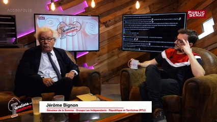 Questions aux sénateurs: l'émission 100% web avec Jérôme Bignon