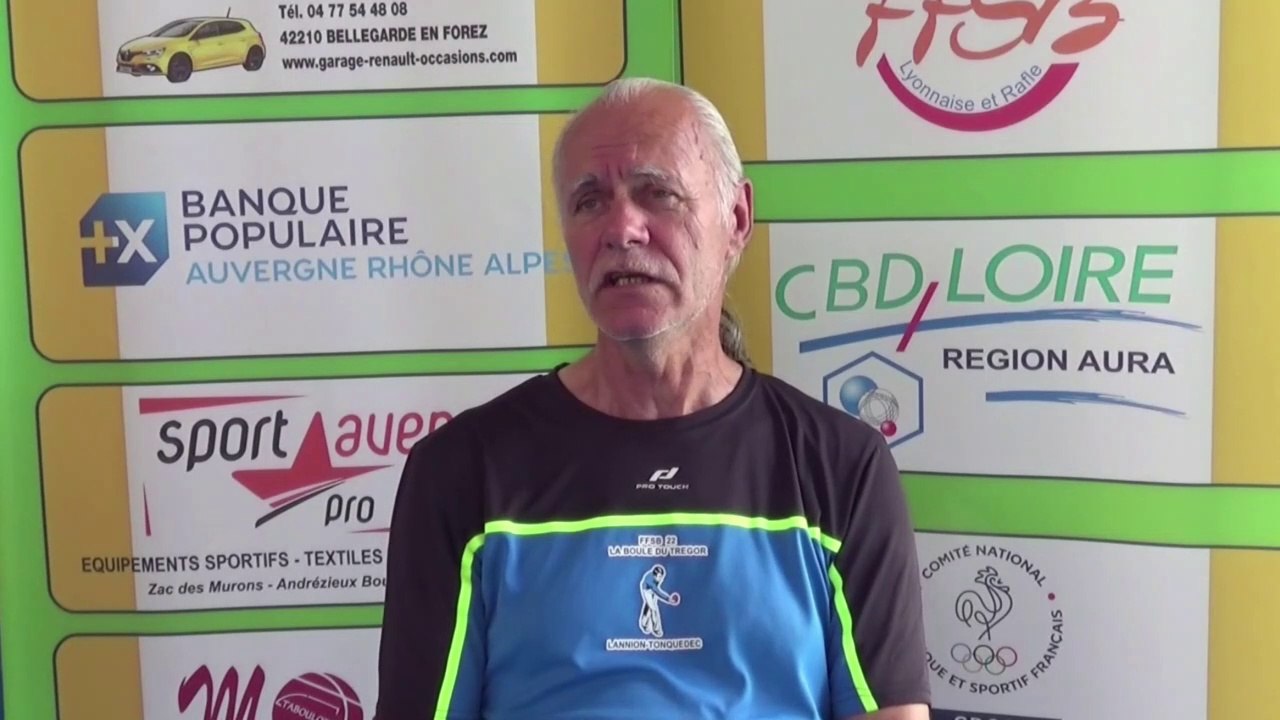 La Raffa Volo en trois minutes avec Dominique Jouanard, président du Comité National de Boule Bretonne, France Raffa Volo, Feurs 2019