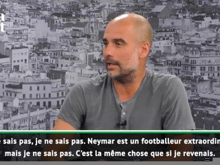 Barça - Guardiola : "Un retour de Neymar ? C'est la même chose si je revenais"