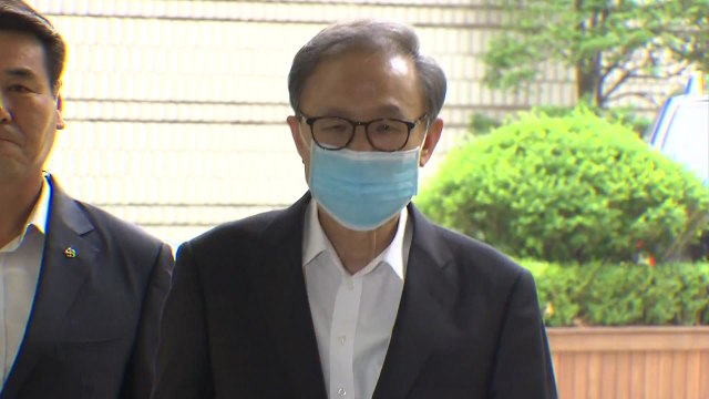 MB, 폐렴 입원 뒤 첫 법정행...삼성 임원 다스 소송비, 이학수 지시로 집행 / YTN