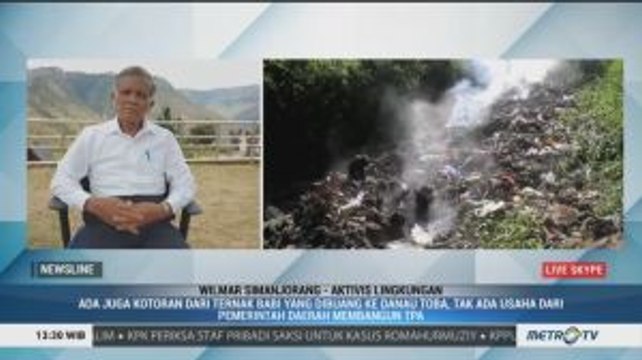 Danau Toba Bukan Tempat Sampah