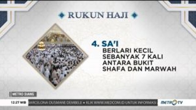 Ini Enam Rukun Haji yang Harus Dilaksanakan Jemaah Calhaj