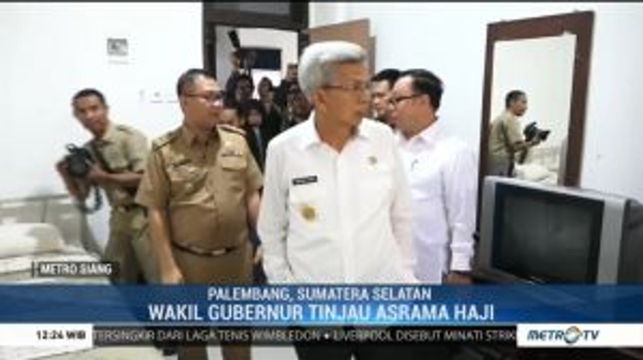 Wagub Sumsel Tinjau Asrama Haji