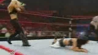 Raw 1 21 08 Beth Phoenix vs Mickie James