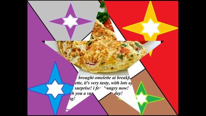 Good morning, i brought omelette at your breakfast! [Message] [Quotes and Poems]