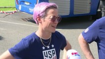'We never disrespect our opponents' - USA's Rapinoe defends Morgan's 'tea cup' celebration