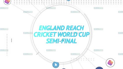 Video herunterladen: Socialeyesed - England reach first Cricket World Cup semi-final in 25 years