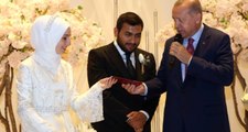 Erdoğan, Diyanet İşleri Başkanı Ali Erbaş'ın kızının nikah şahidi oldu