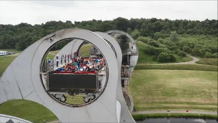 Falkirk Wheel lock'n'paddle 2019