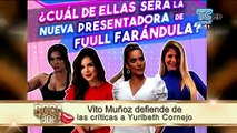 Vito Muñoz defiende de las críticas a Yuribeth Cornejo