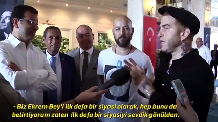 Athena... EKREM İMAMOĞLU'NA DESTEK ZİYARETİ!