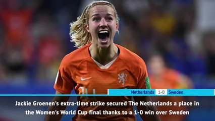 Fast Match Report - Netherlands 1-0 Sweden