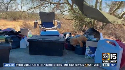 AJ neighborhood says it is overrun by homeless camps