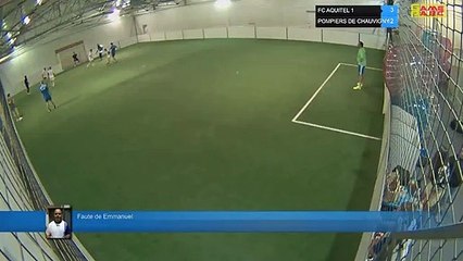 Faute de Emmanuel  - FC AQUITEL 1 Vs POMPIERS DE CHAUVIGNY  - 02/07/19 20:00 - LIGUE 2