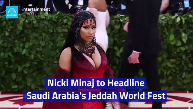 Nicki Minaj to Headline Saudi Arabia's Jeddah World Fest