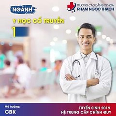 Tuyển sinh Trung cấp Y sĩ Y học Cổ truyền Phạm Ngọc Thạch