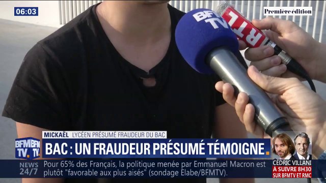 Pour moi, c'était juste rendre service à un ami. Un des fraudeurs présumés du Bac témoigne