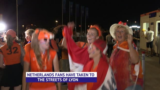Dutch fans delight over semi-final victory