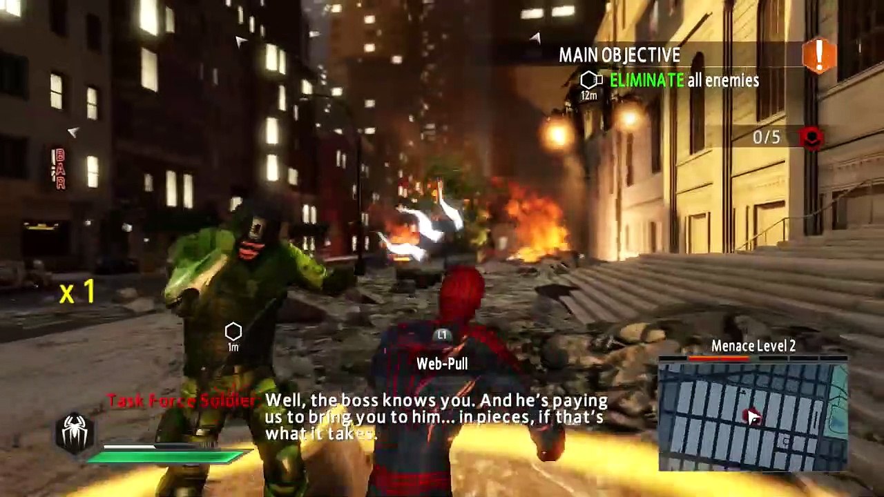 The Amazing Spider Man 2 Game Gameplay Walkthrough Part 20 - Green Goblin