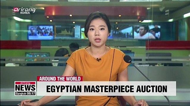 Tutankhamun head set for London auction despite Egyptian protests