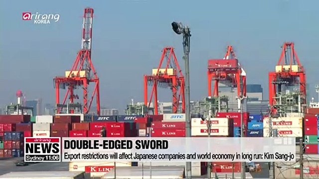 Export restrictions will affect Japanese companies and world economy in long run: Kim Sang-jo