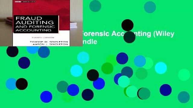 Fraud Auditing and Forensic Accounting (Wiley Corporate F A) For Kindle