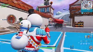 SNEAKY SNOWMAN GANG in Fortnite Battle Royale! (Fortnite Funny Moments w LEGIQN)