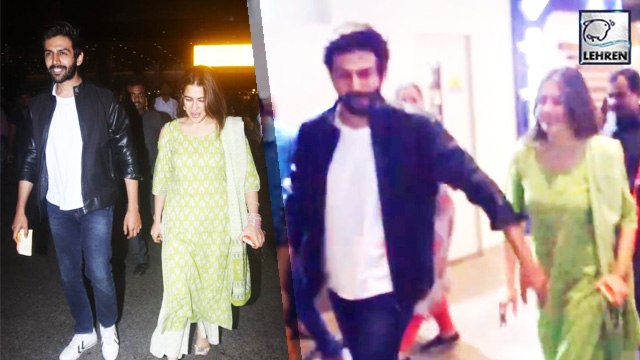 Kartik Aaryan Takes Care Of Sara Ali Khan In Public
