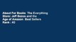 About For Books  The Everything Store: Jeff Bezos and the Age of Amazon  Best Sellers Rank : #2