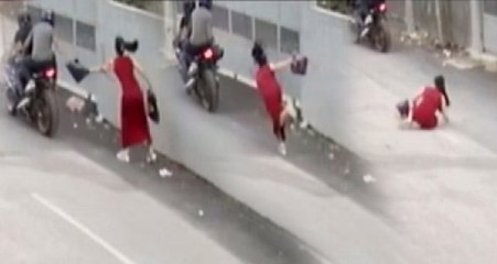 Motosikletle kapkaç yaptılar, utanmadan "Adrenalin olsun diye yaptık" dediler