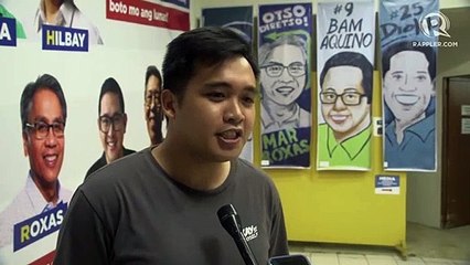 Download Video: WATCH: As initial votes come in, somber yet hopeful mood at Otso Diretso HQ