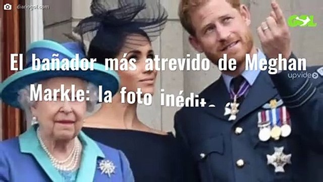 El bañador más atrevido de Meghan Markle: la foto inédita (y en la playa)
