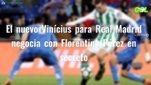 El nuevo Vinícius para Real Madrid negocia con Florentino Pérez en secreto
