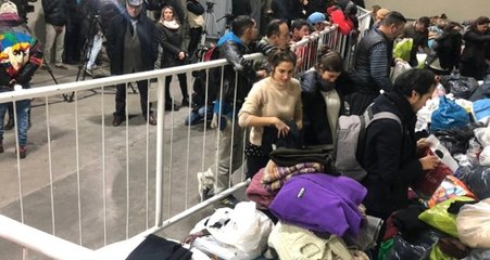 River Plate stadın kapılarını evsizlere açtı