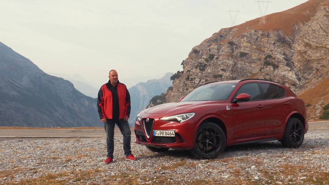 Alfa Romeo Stelvio QV - Probefahrt mit 510 PS am Stilfser Joch