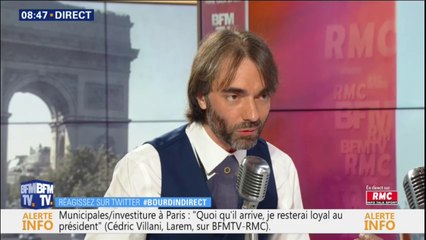 "La chaussée est devenue un bazar..." Cédric Villani "ne se satisfait pas" du bilan d'Anne Hidalgo à la mairie de Paris