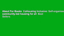 About For Books  CoHousing Inclusive: Self-organised, community-led housing for all  Best Sellers
