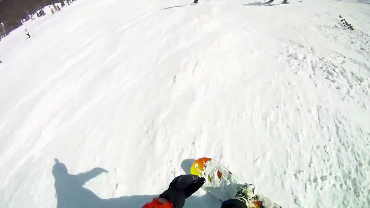 Runaway Ski Patrol Sled