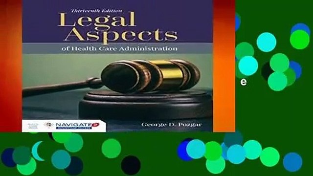 Full version Legal Aspects Of Health Care Administration Complete