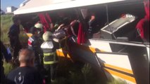 Aksaray'daki otobüs kazasında yaralı sayısı 44'e yükseldi