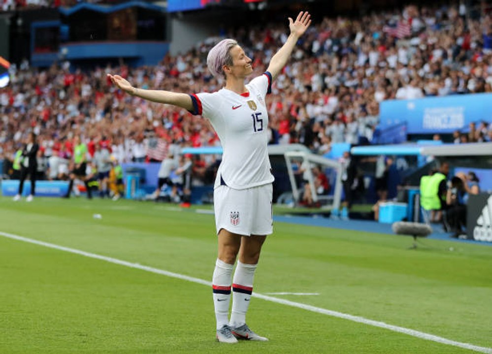 Le portrait de Megan Rapinoe