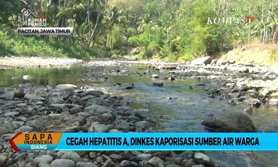 Penularan Hepatitis A di Pacitan Diduga karena Air Sungai
