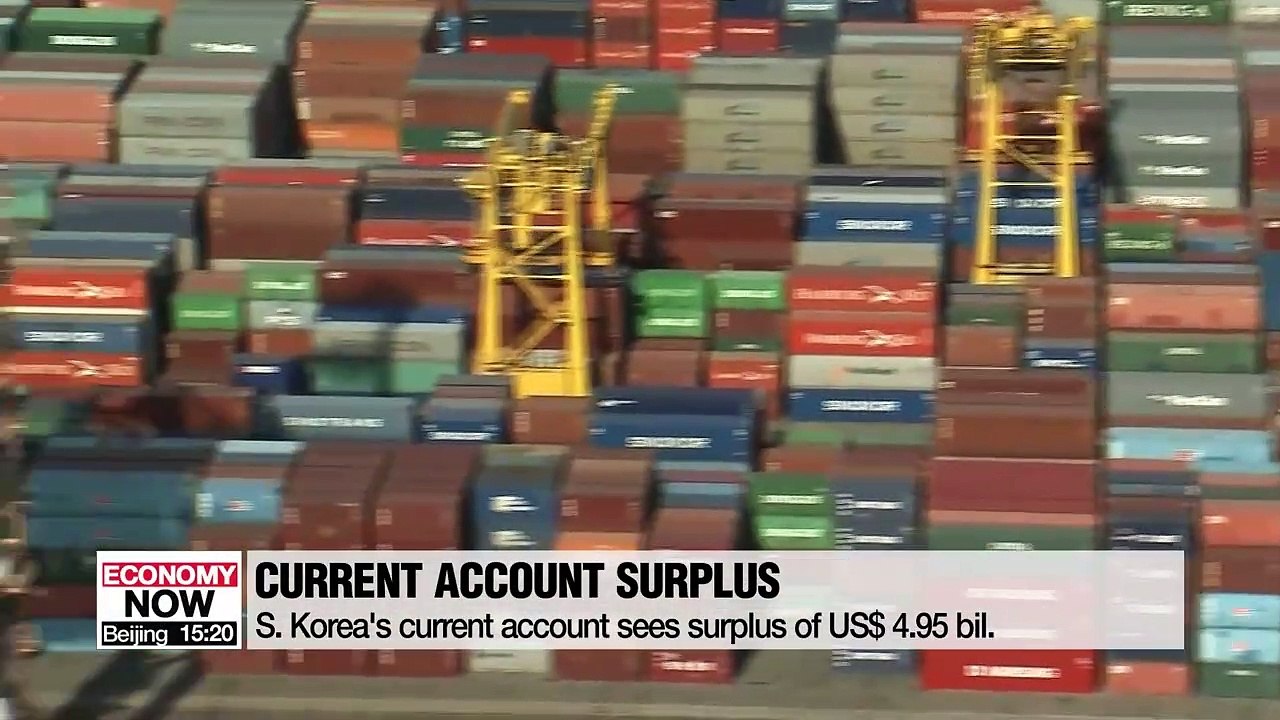 S. Korea posts current account surplus in May