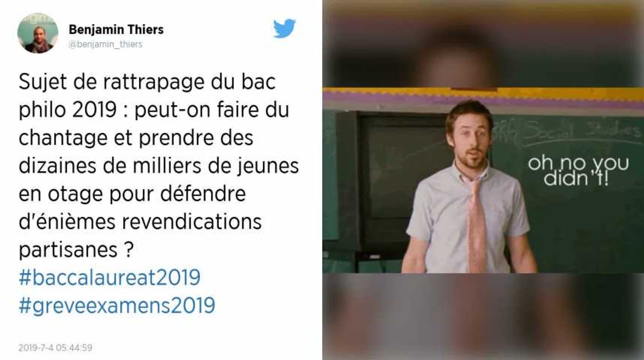 Bac 2019 : La parade de Jean-Michel Blanquer en cas de retard des notes : le contrôle continu sera pris en compte