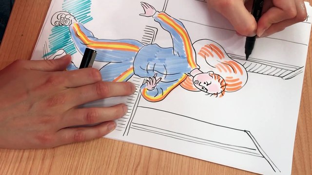 Foot féminin et banlieue : comment dessiner Saison des roses , la leçon de dessin de Chloé Wary